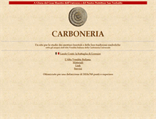 Tablet Screenshot of carboneria.it
